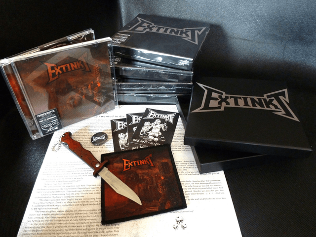 CD BOX - Extinkt - Postnuclear Trip to Nowhere