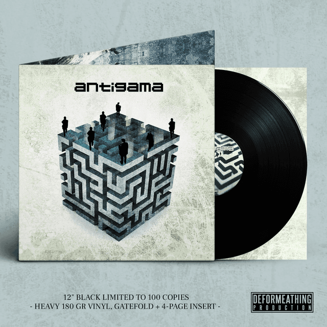 LP - Antigama - Warning (Black Vinyl)