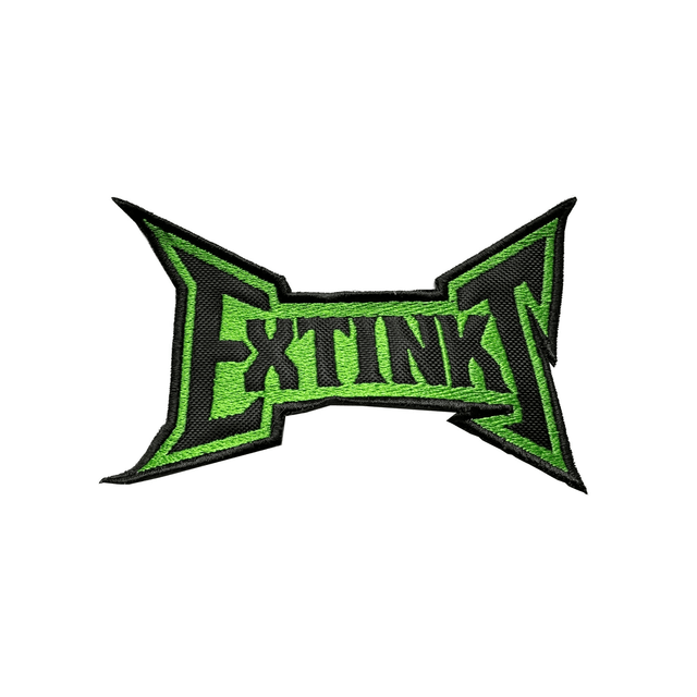 Patch - Extinkt - Broidered Green Logo 